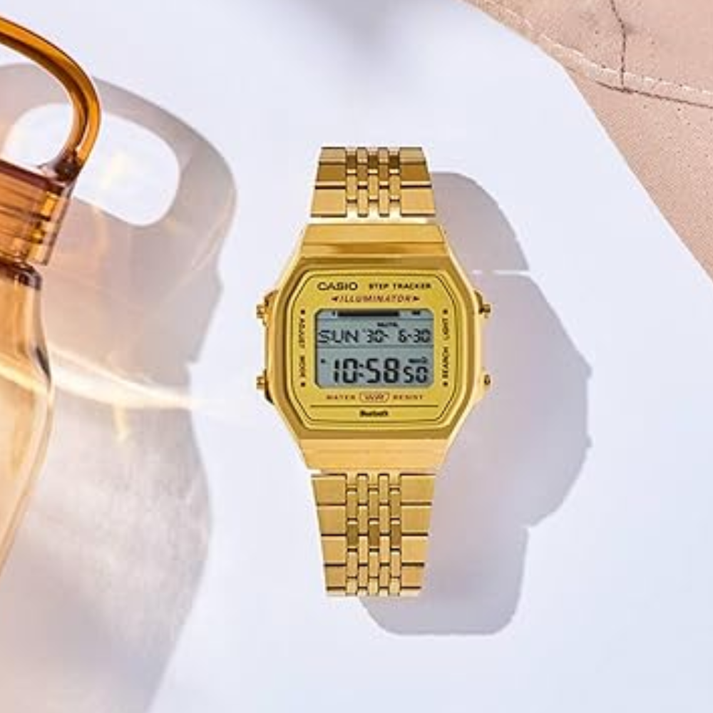 Casio Vintage Collection Gold Unisex Watch D368 ABL-100WEG-9ADF