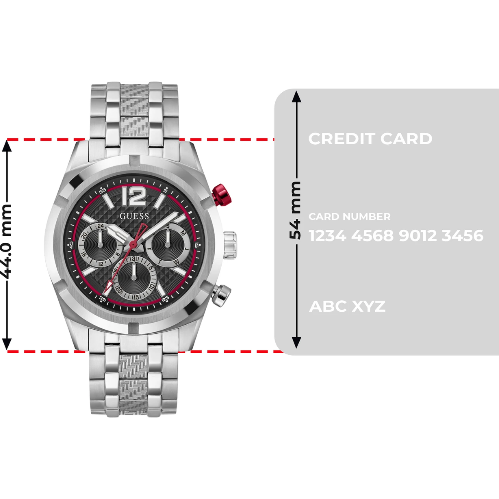 Guess Black Men's Watch GW0714G1