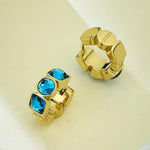 GUESS Crazy Gold Women's Earrings UBE03305YGBL