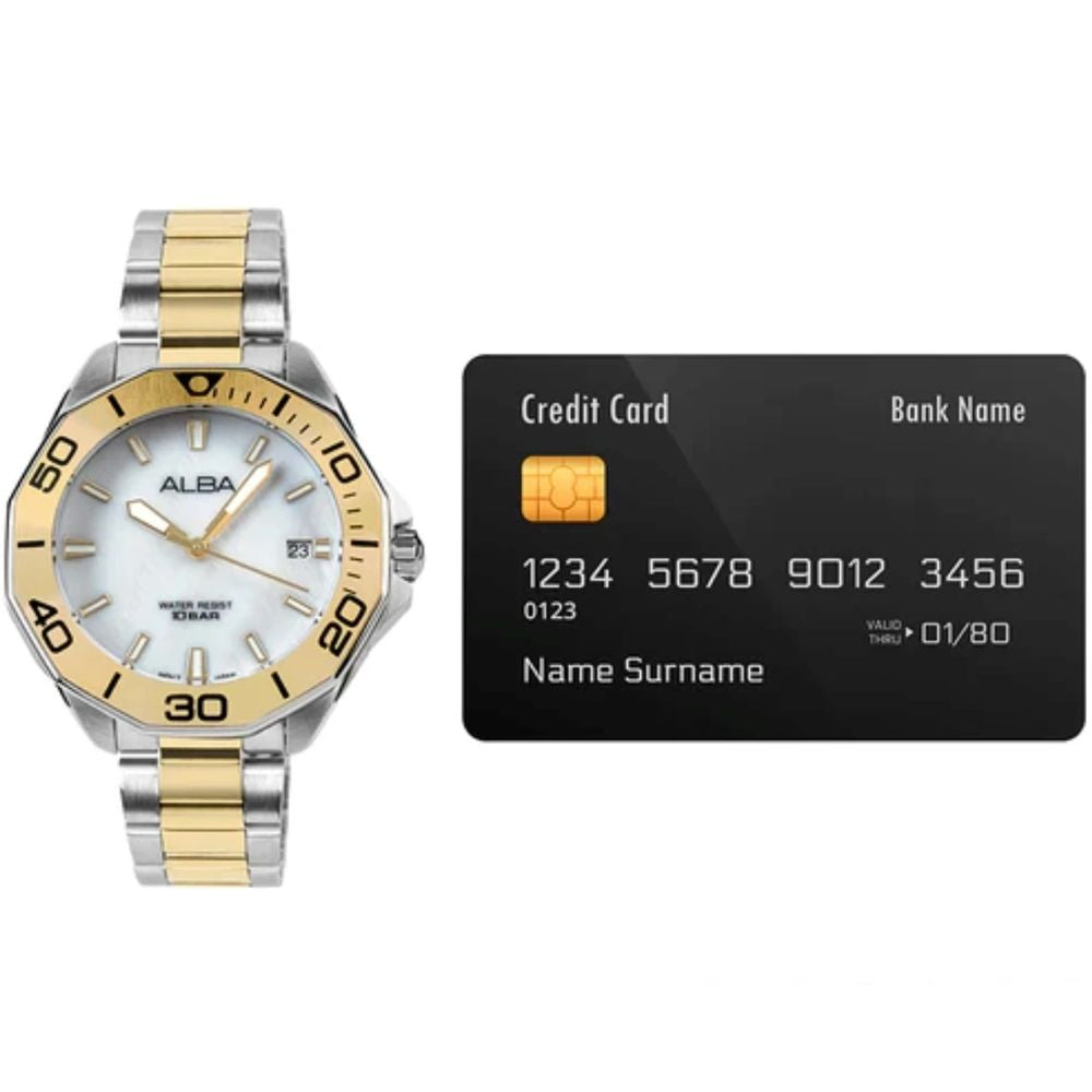 ALBA Active Mother of Pearl White Dial Women's Watch AG8P21X1