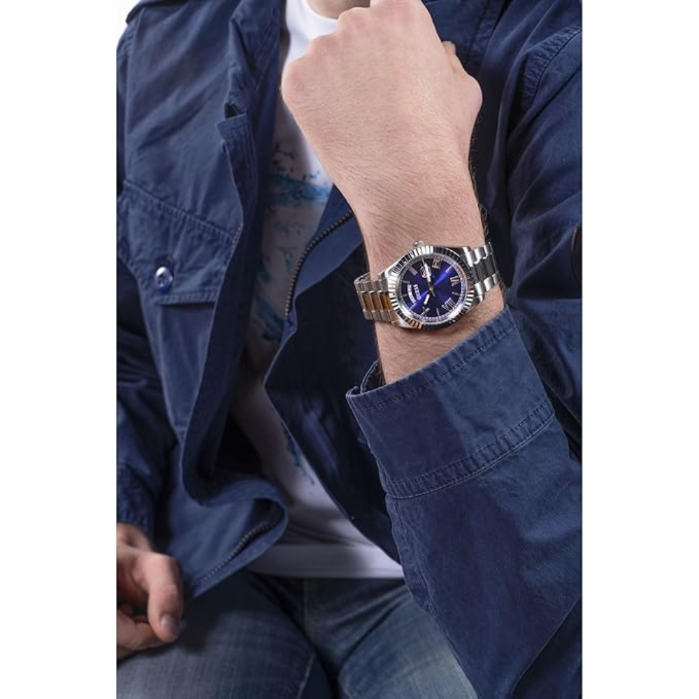 GUESS Stainless Steel Blue Men Watch GW0265G7
