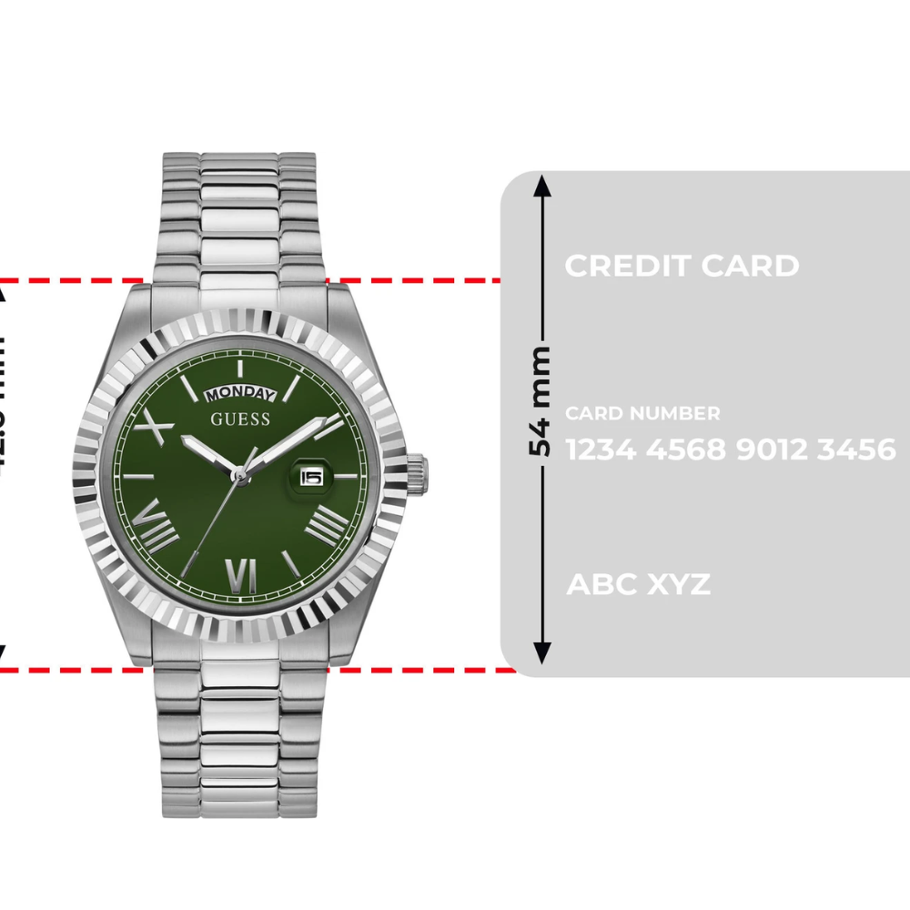 Guess Connoisseur Green Men's Watch GW0265G10
