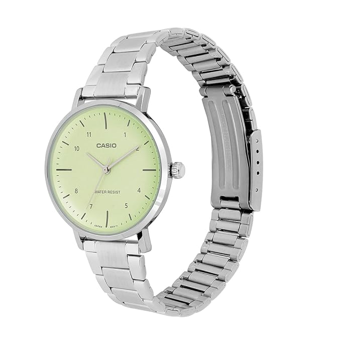 Casio Enticer Green Women Watch A2422 LTP-VT03D-3BDF