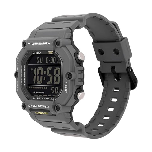 Casio Youth Digital Grey Dial Men’s Watch – AE-1600H-8BVDF (D387)