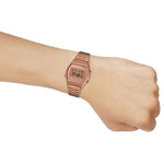 Casio Vintage Series Rose Gold Women Watch Digital Watch D128 B640WC-5ADF