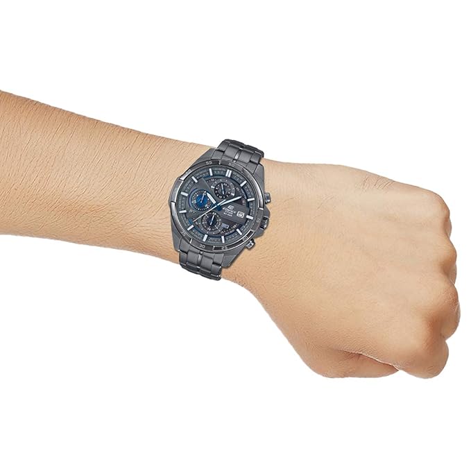 Casio Edifice Gray Men Chronograph Analog Watch EX494 EFR-556GY-1AVUDF