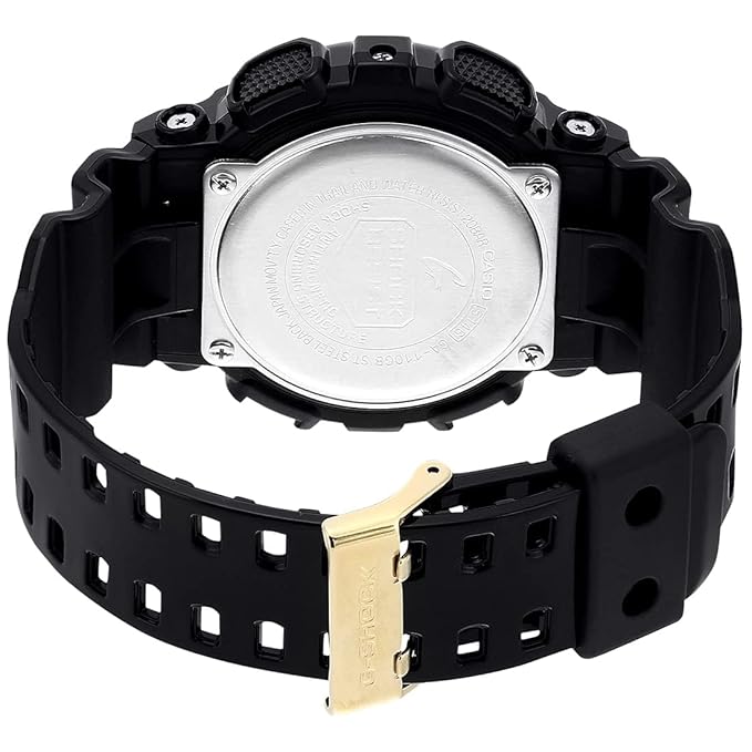 Casio G-Shock Black & Gold Camouflage Men Watch G519 GA-100CF-1A9DR