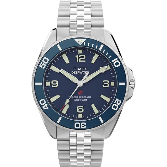Timex Deepwater Arctic Blue Men Watch TW2Y64600IK