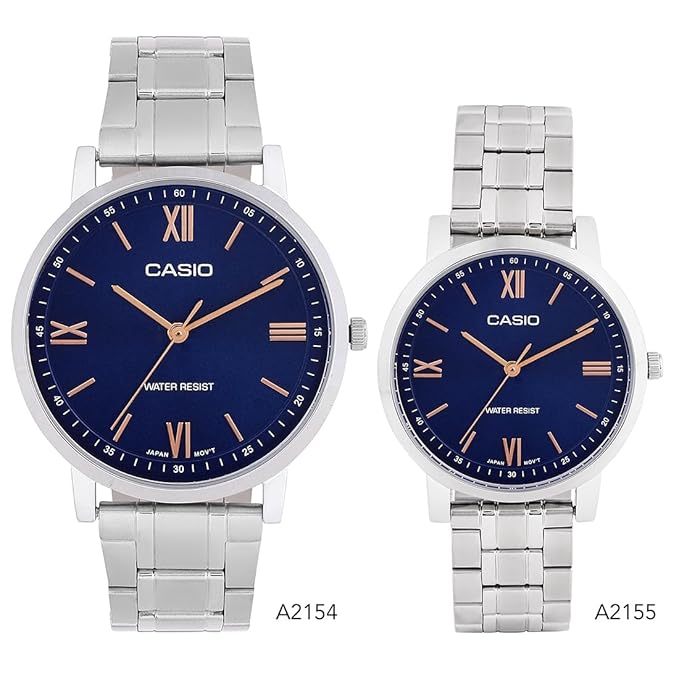 Casio Enticer Blue Dial Men Watch A2154 MTP-SN1D-2A