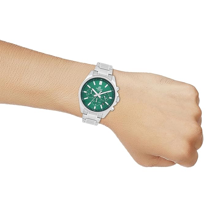 Casio Edifice Green Dial Men Watch ED598 EFV-650D-1AVUDF