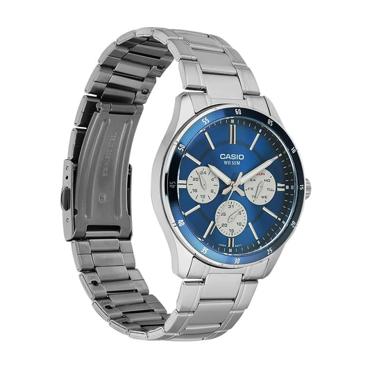 Casio Enticer Blue Dial  Men Watch A2346 MTP-1374D-2A3VDF