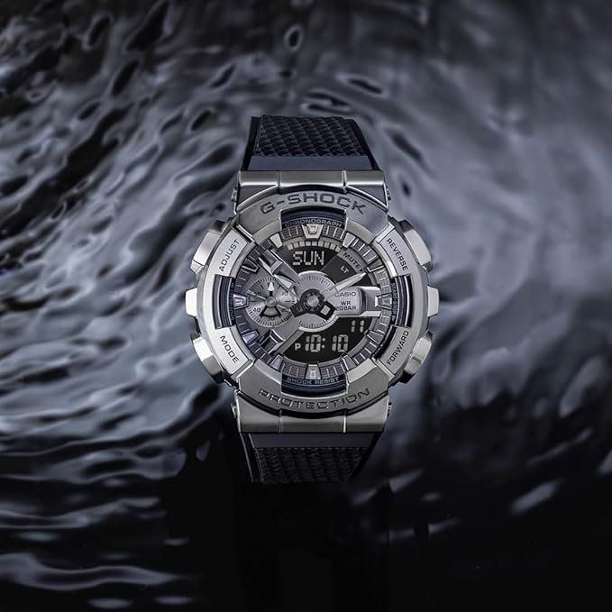 Casio G-Shock Gray Men Watch G1370 GM-110BB-1ADR