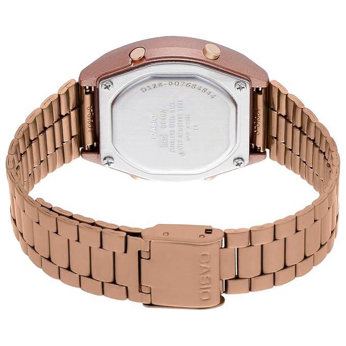 Casio Vintage Series Rose Gold Women Watch Digital Watch D128 B640WC-5ADF