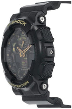 Casio G-Shock Black & Gold Camouflage Men Watch G519 GA-100CF-1A9DR