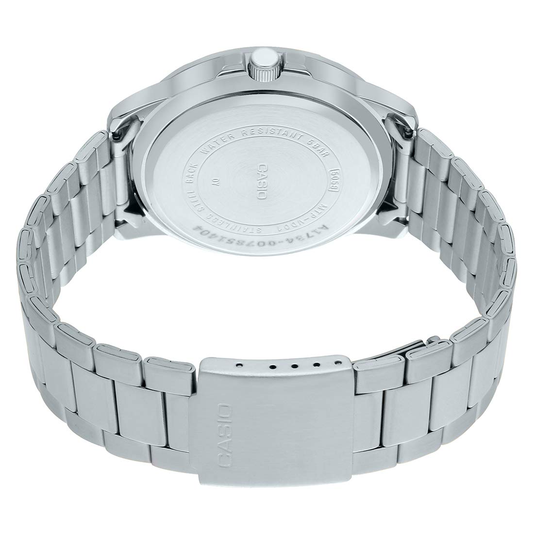 Casio Enticer Black Dial Men Watch A1734  MTP-VD01D-1E2V