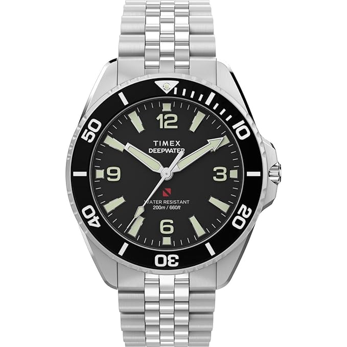 TIMEX Deepwater Arctic Black Men Watch TW2Y64500IK