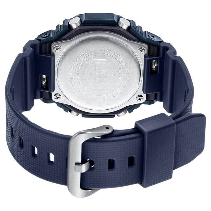Casio G-Shock Dark Blue IP Blue Men's Watch G1162 GM-2100N-2ADR