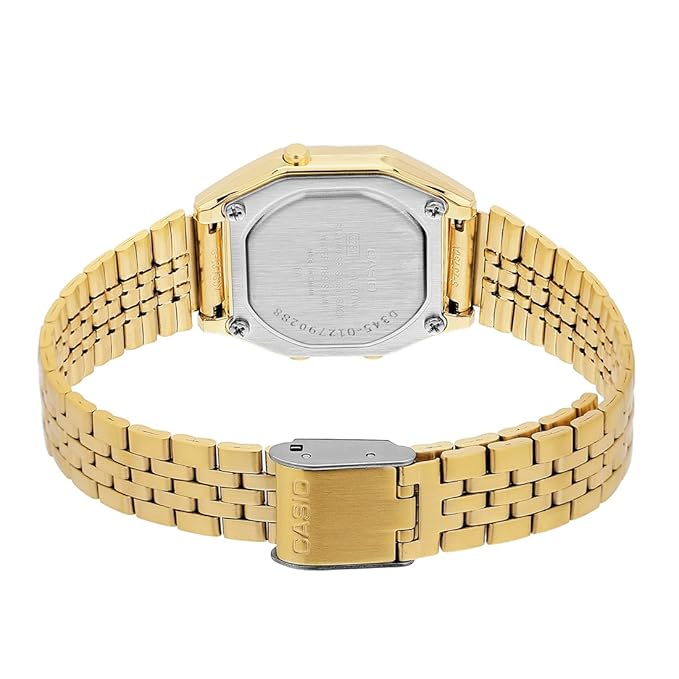 Casio Vintage Gold Women Watch D345 LA680WGA-9DF