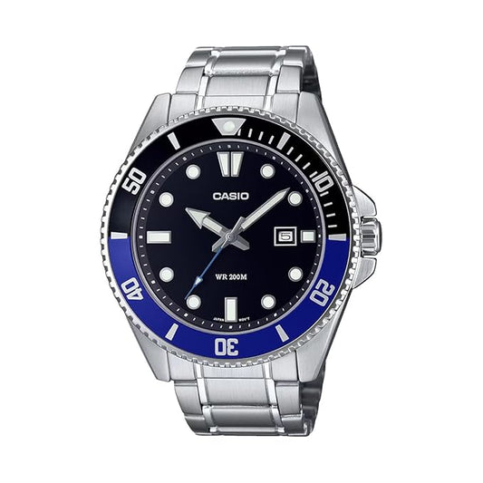 Casio Duro Black Men Dive Watch A2190 MDV-10-1A2VDF