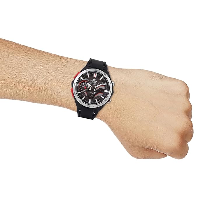 Casio Edifice Black Men’s Watch ED591 ECB-2200P-1ADF