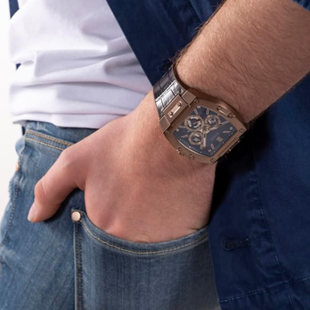Guess Chronograph Blue Men's Watch GW0202G2