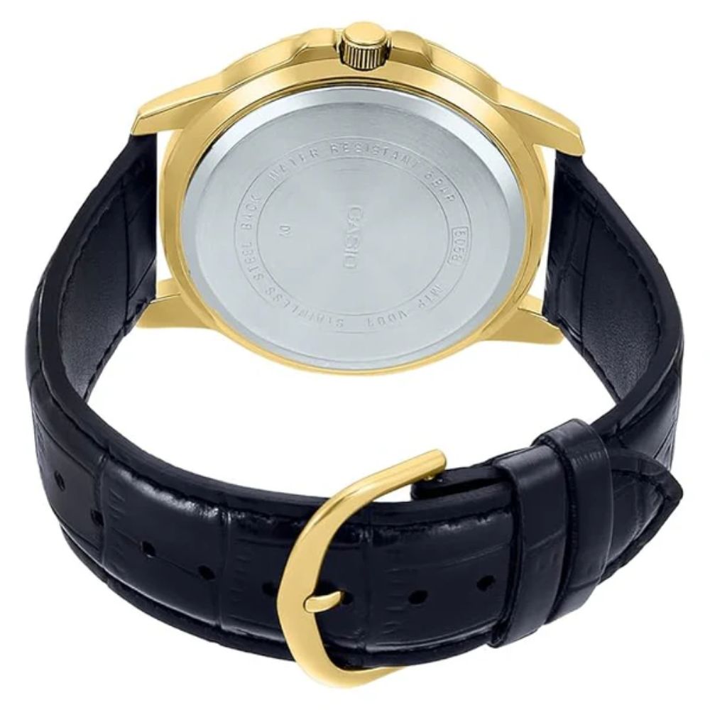 Casio Enticer Black Men Watch A1369 MTP-VD01GL-1EVUDF