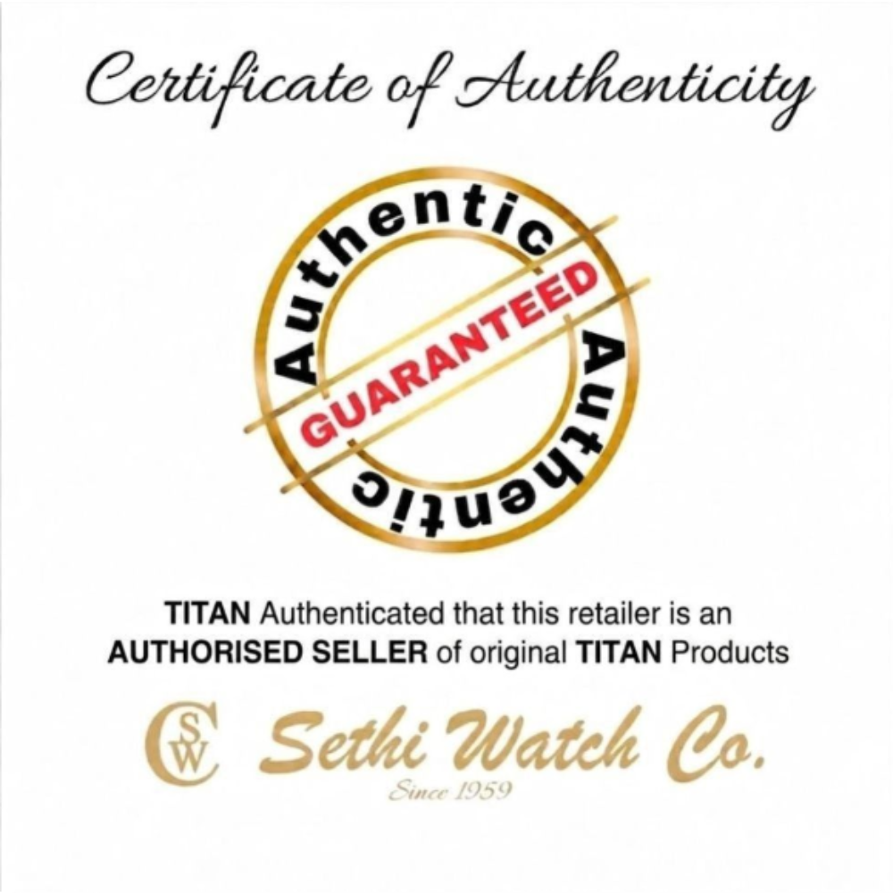 Titan Automatic Blue Men’s Watch 90111WL01