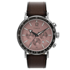 TIMEX Waterbury Standard Rose Gold & Brown Men Analog Watch TW2W47300UJ