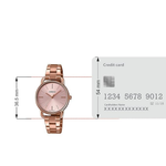 Casio Rose Gold Women's Watch LTP-E412PG-4ADF