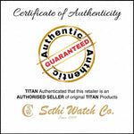 Titan Zero Hour Diver's Certified 500m Automatic Black Men's Watch 10071QM01