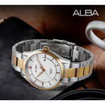 ALBA Asterix White Dial Men's Watch AS9R14X1