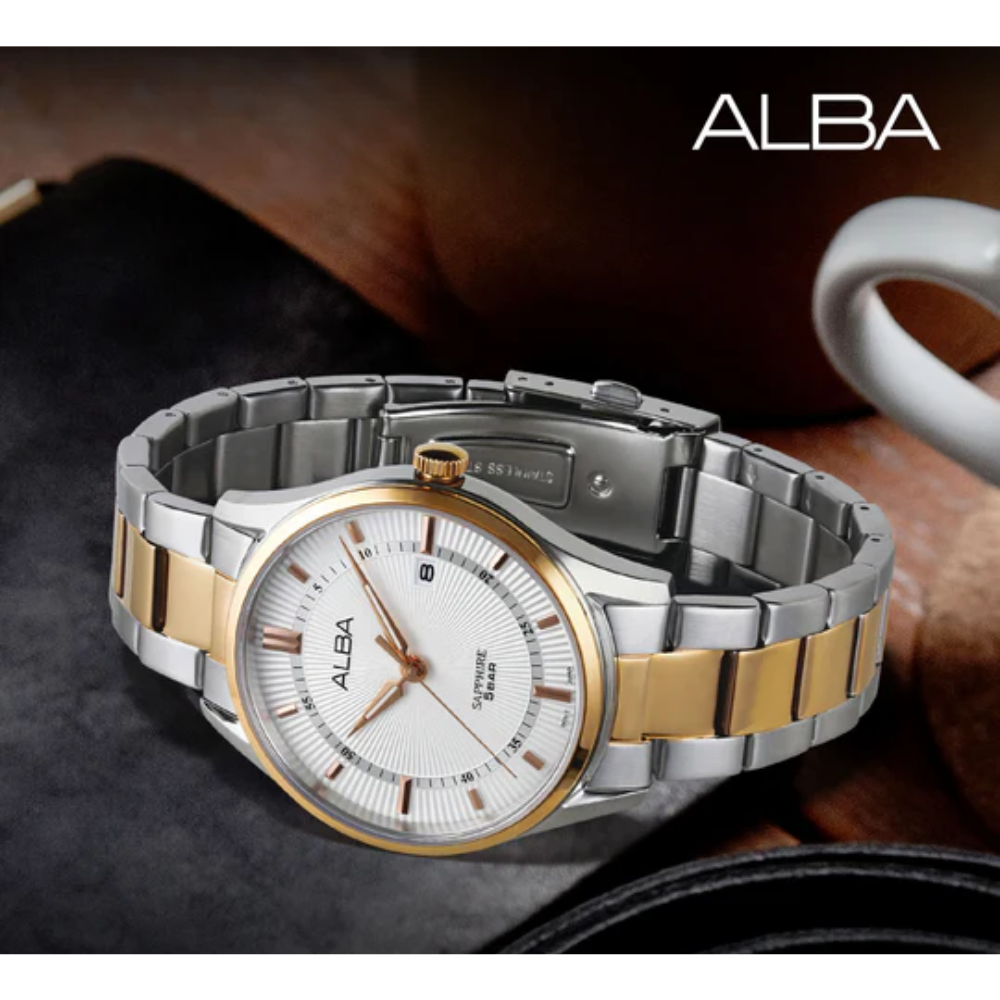 ALBA Asterix White Dial Men's Watch AS9R14X1