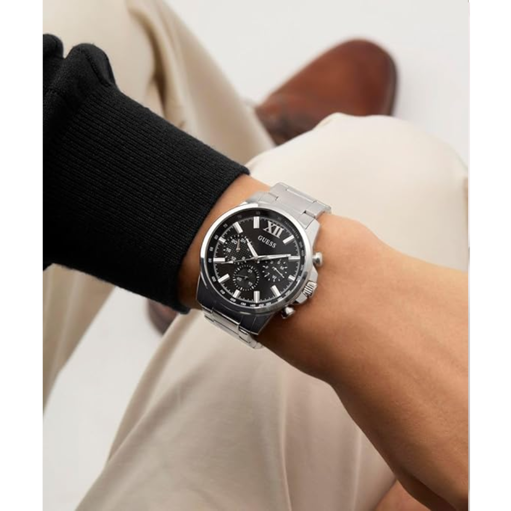 GUESS Walker Black Men Watch GW0900G1