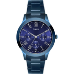 Timex Blue Round Women's Multifunction Dial Watch TW000Q819