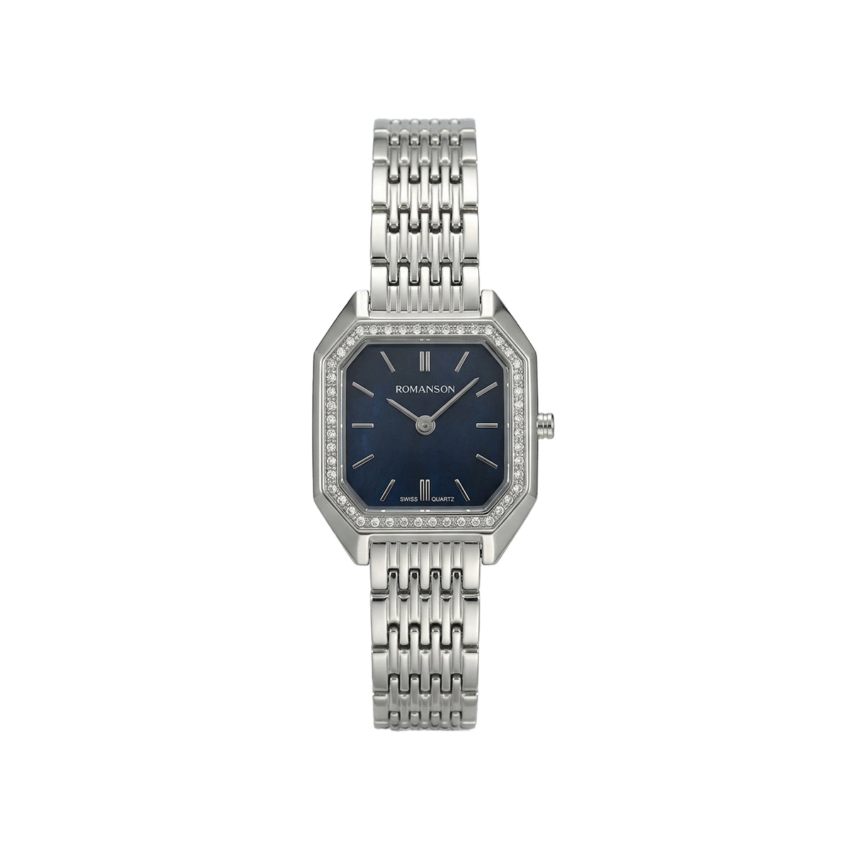 Romanson Classic Silver Men Watch RM5BF508QLWNAVY