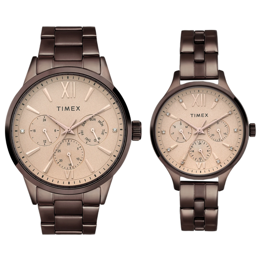 TIMEX Trendline Rose Gold For Men & Women Analog Watch TW00PR306