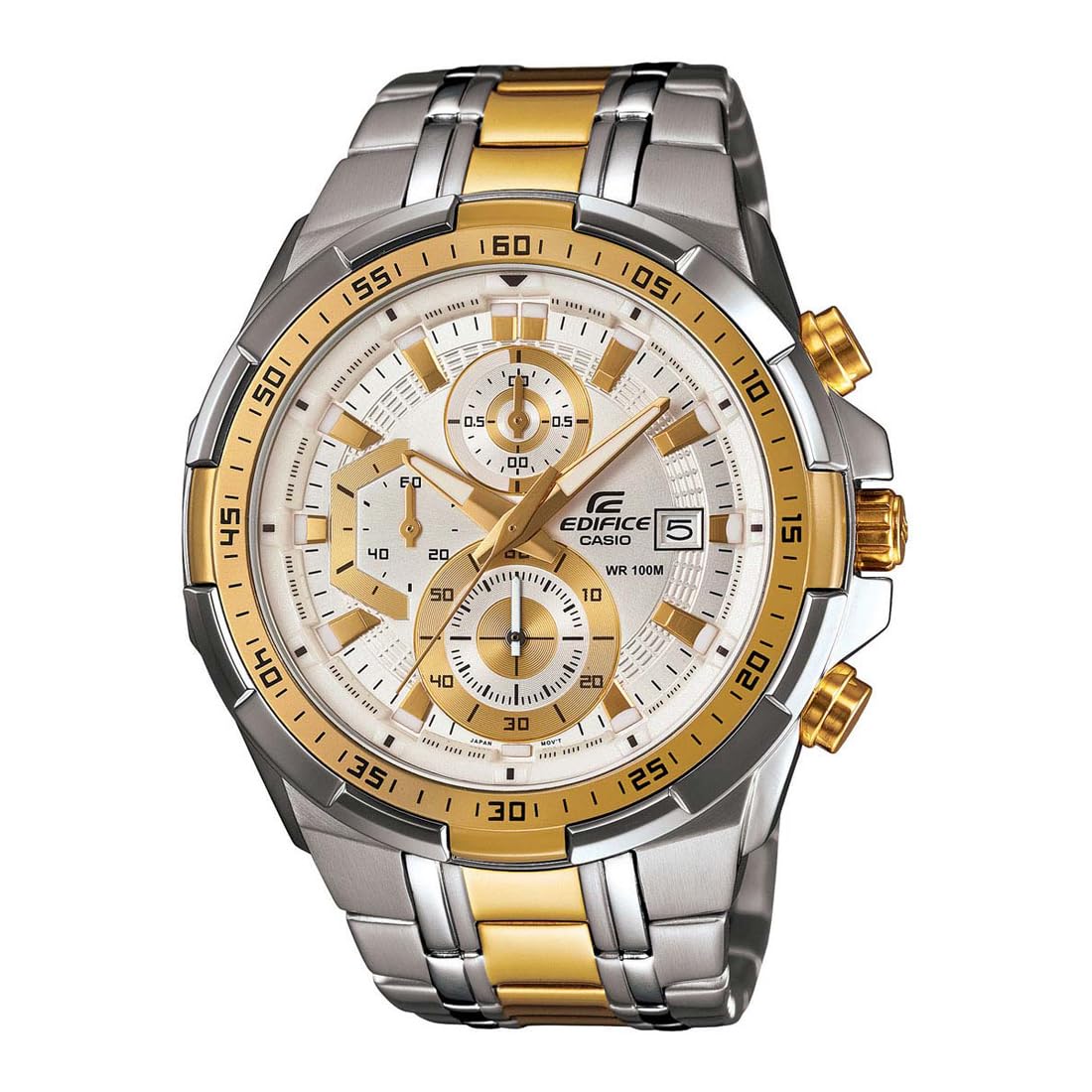 Casio Edifice White Men Watch EX189 EFR-539SG-7AVUDF