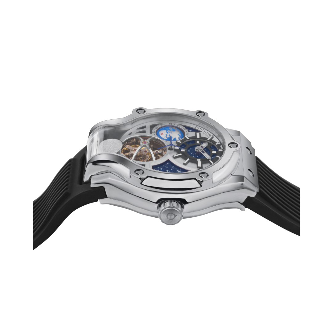 Britime Asteroid Silver Men's Watch 777-P10306