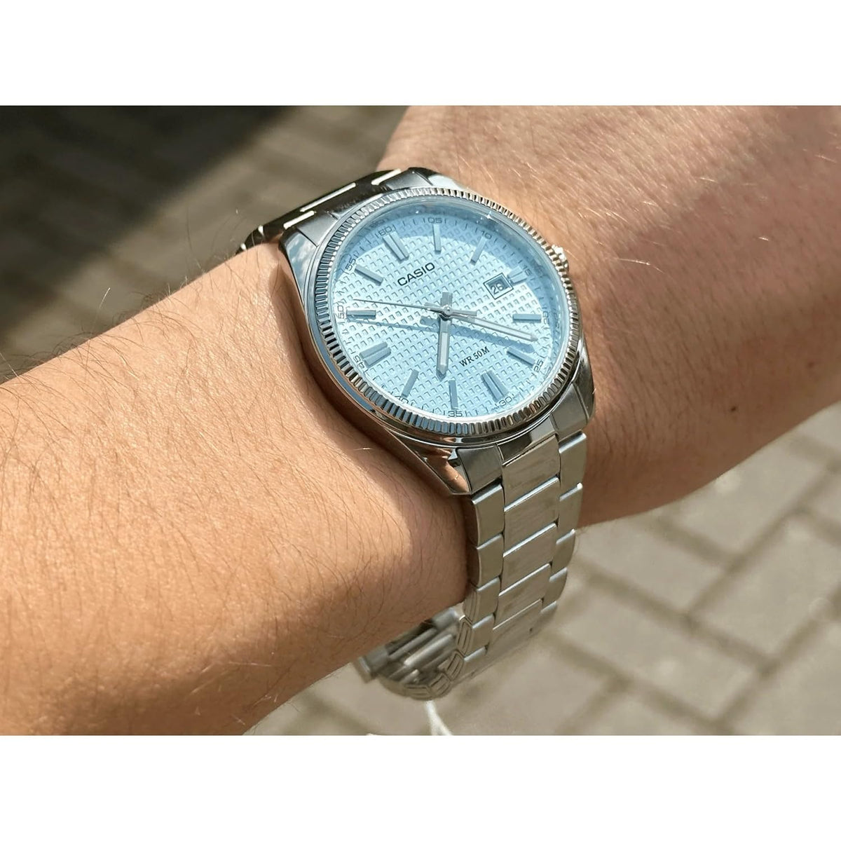 Casio Enticer Blue Men Watch A2394 MTP-1302PE-2AVEF