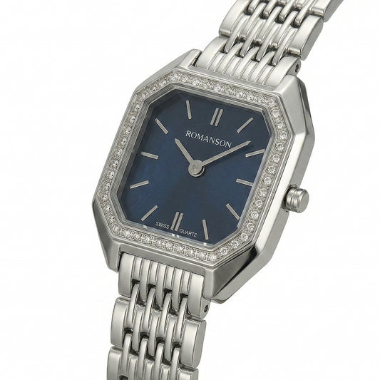 Romanson Classic Silver Men Watch RM5BF508QLWNAVY