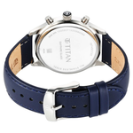 Titan Sapphire Quartz Grey Dial Men's Watch - NT1874SL02