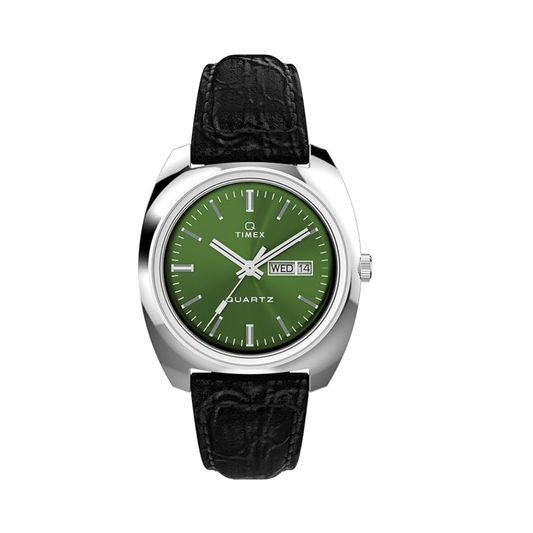 TIMEX Q Green Dial Men's Watch TW2W44700U9