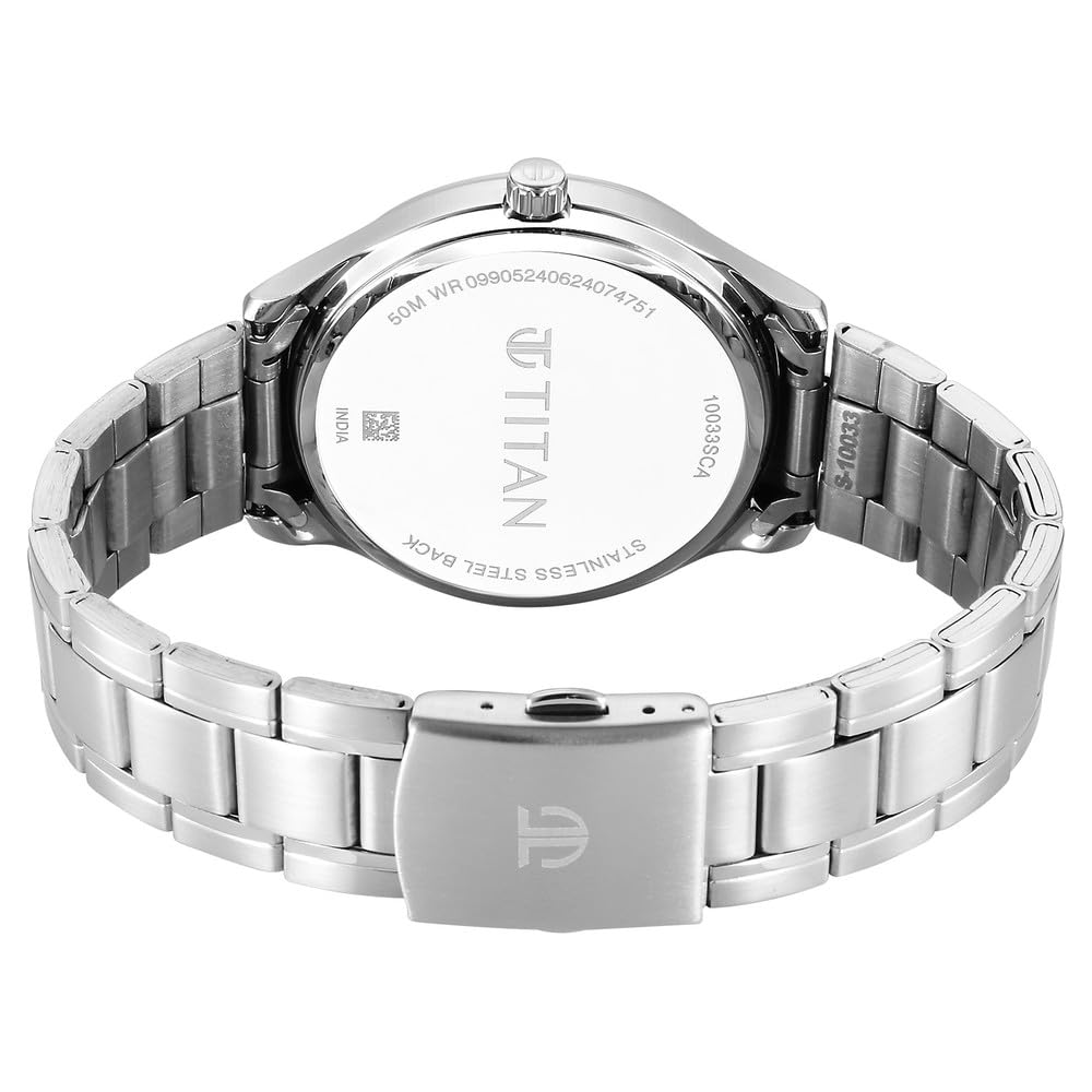 Titan Palette of Colours Magenta Dial Watch for Men 10033SM02