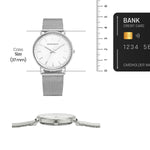 Romanson Classic Silver Men Watch RM3BF016UUWWH