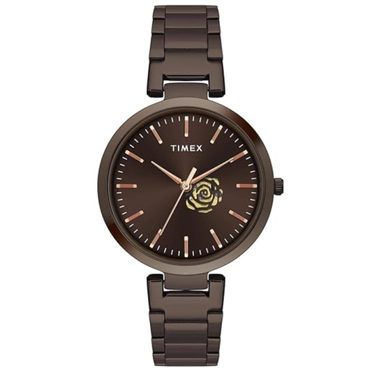 TIMEX Analog Brown Women Watch TW000X227