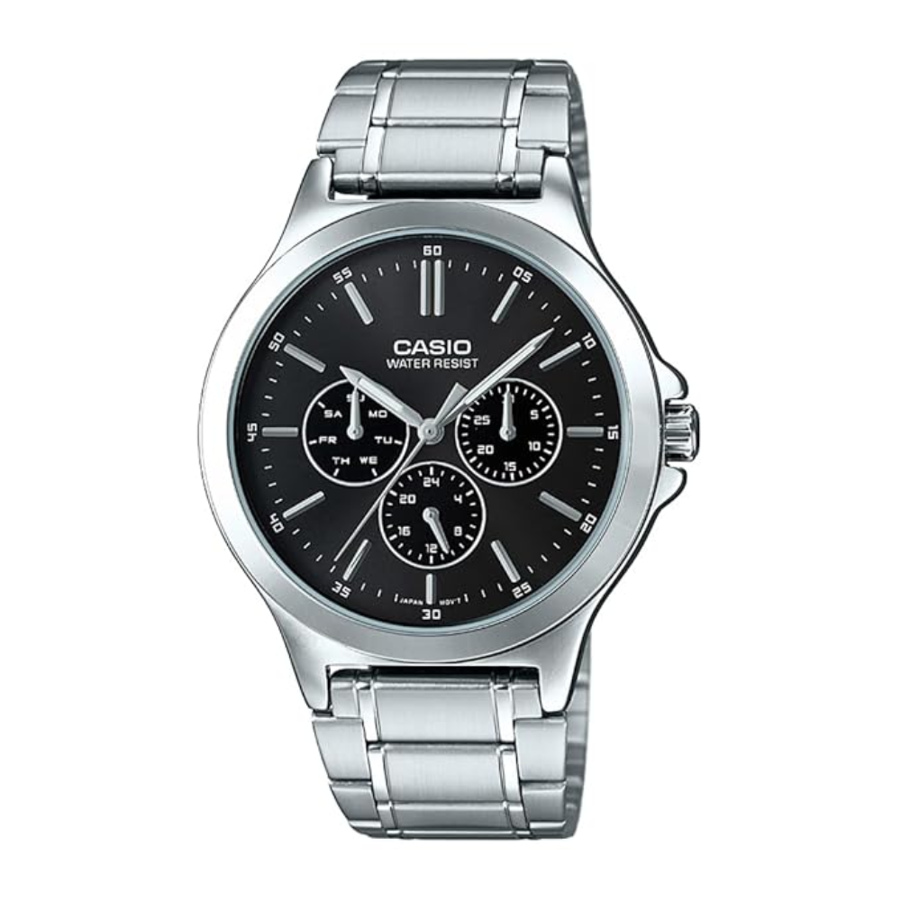 Casio Black Men's Watch A1173 MTP-V300D-1AUDF