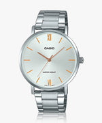 Casio Enticer Silver Dial Men Watch A1614 MTP-VT01D-7BUDF