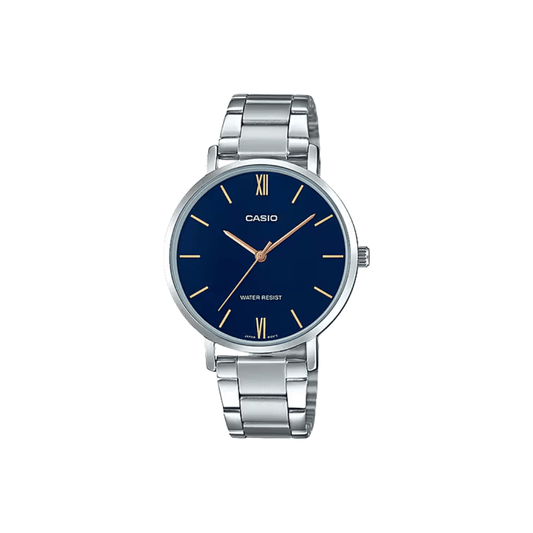 Casio Enticer Blue Dial Womens Watch A1623 - LTP-VT01D-2B
