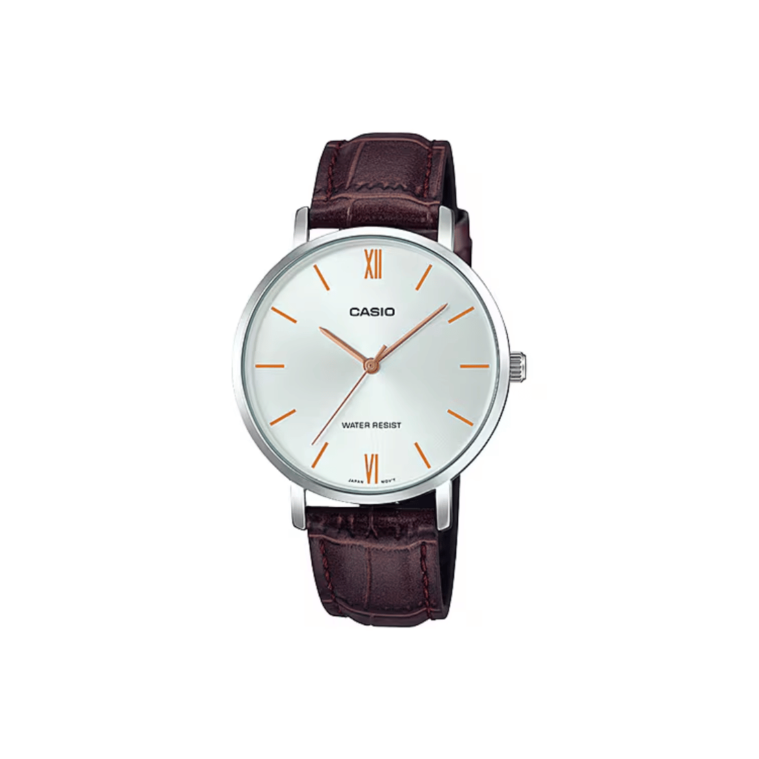Casio Enticer White Dial Womens Watch A1628 - LTP-VT01L-7B2