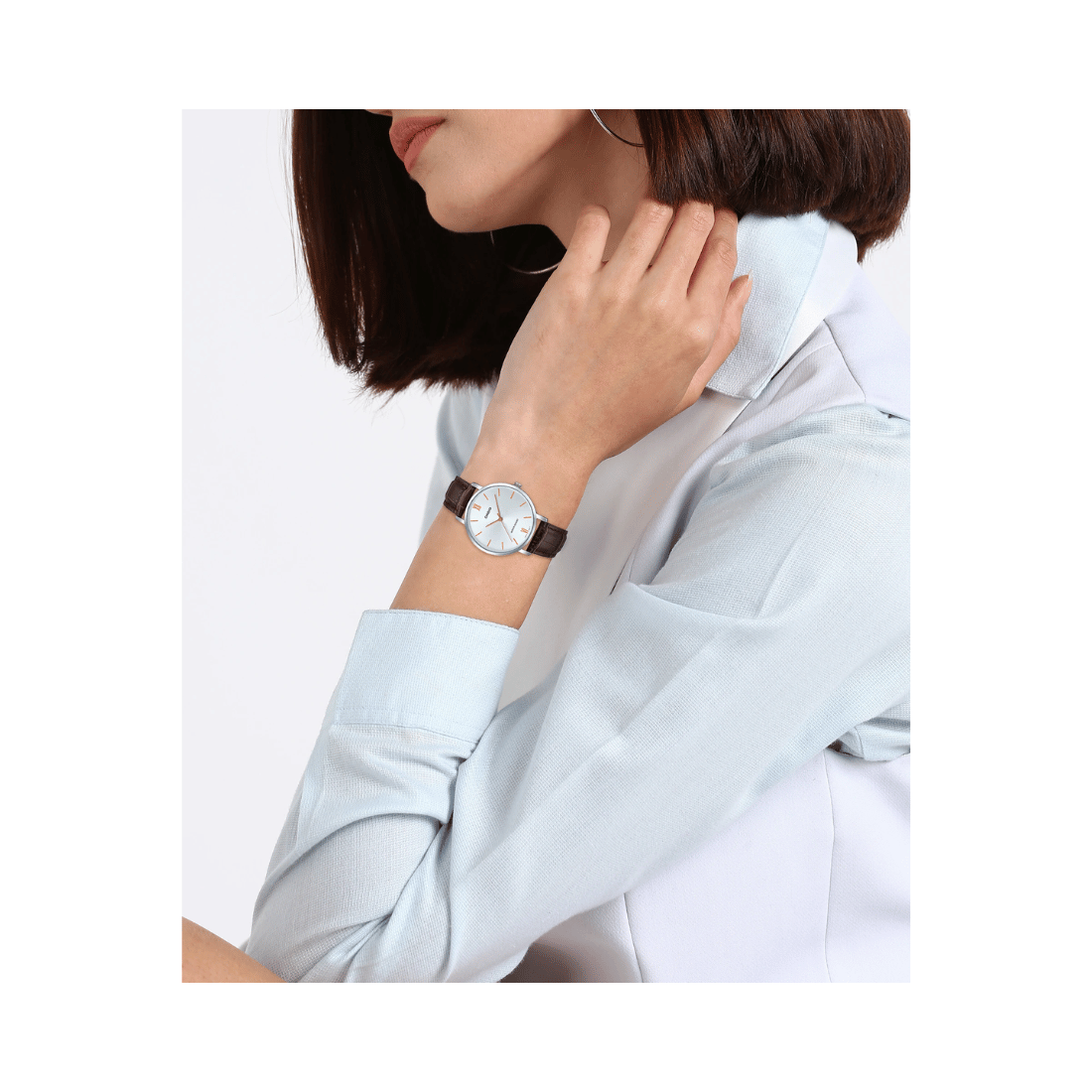 Casio Enticer White Dial Womens Watch A1628 - LTP-VT01L-7B2